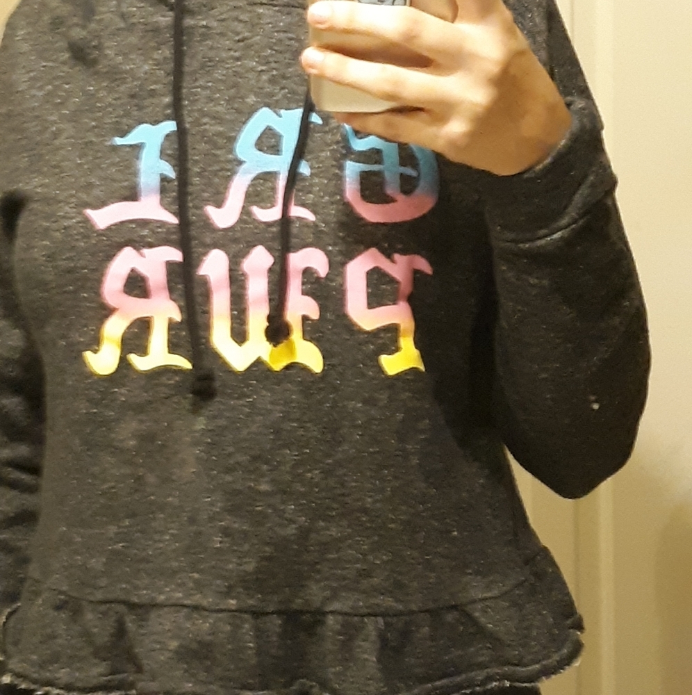 Girl Pwr Hooded jacket